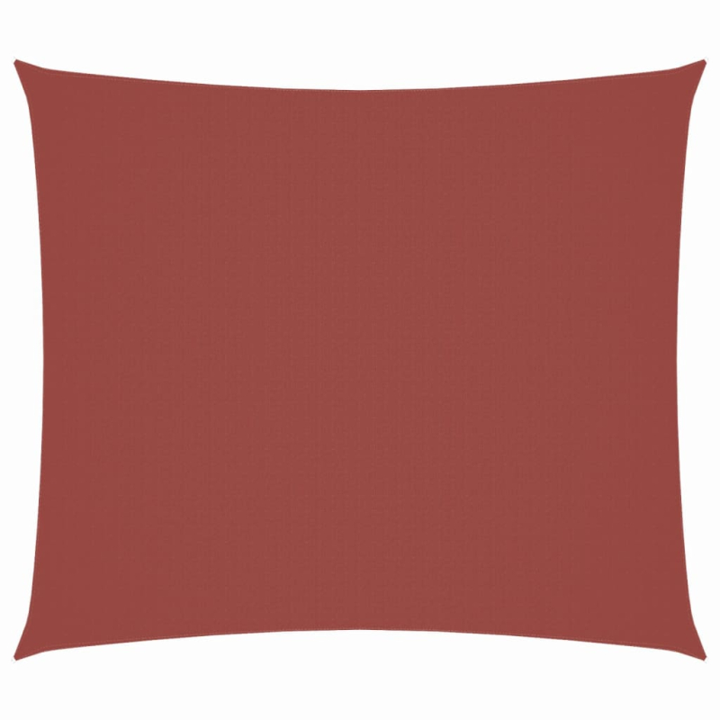 Sonnensegel Oxford-Gewebe Rechteckig 2x2,5 m Terrakotta-Rot