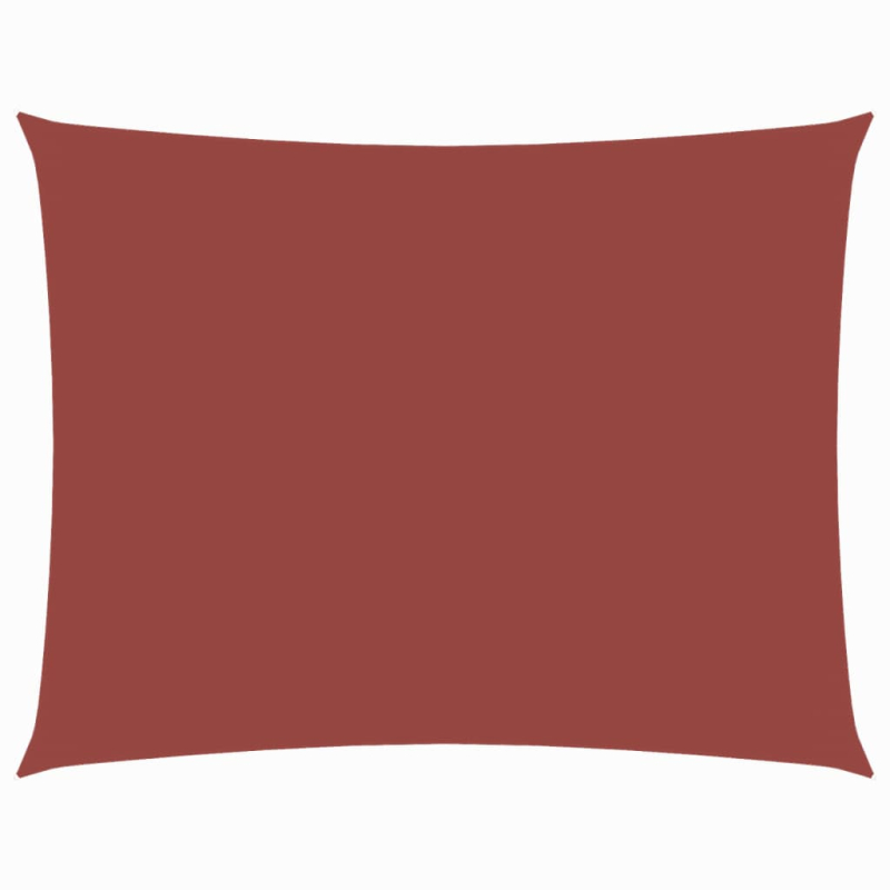 Sonnensegel Oxford-Gewebe Rechteckig 2,5x4,5 m Terracotta