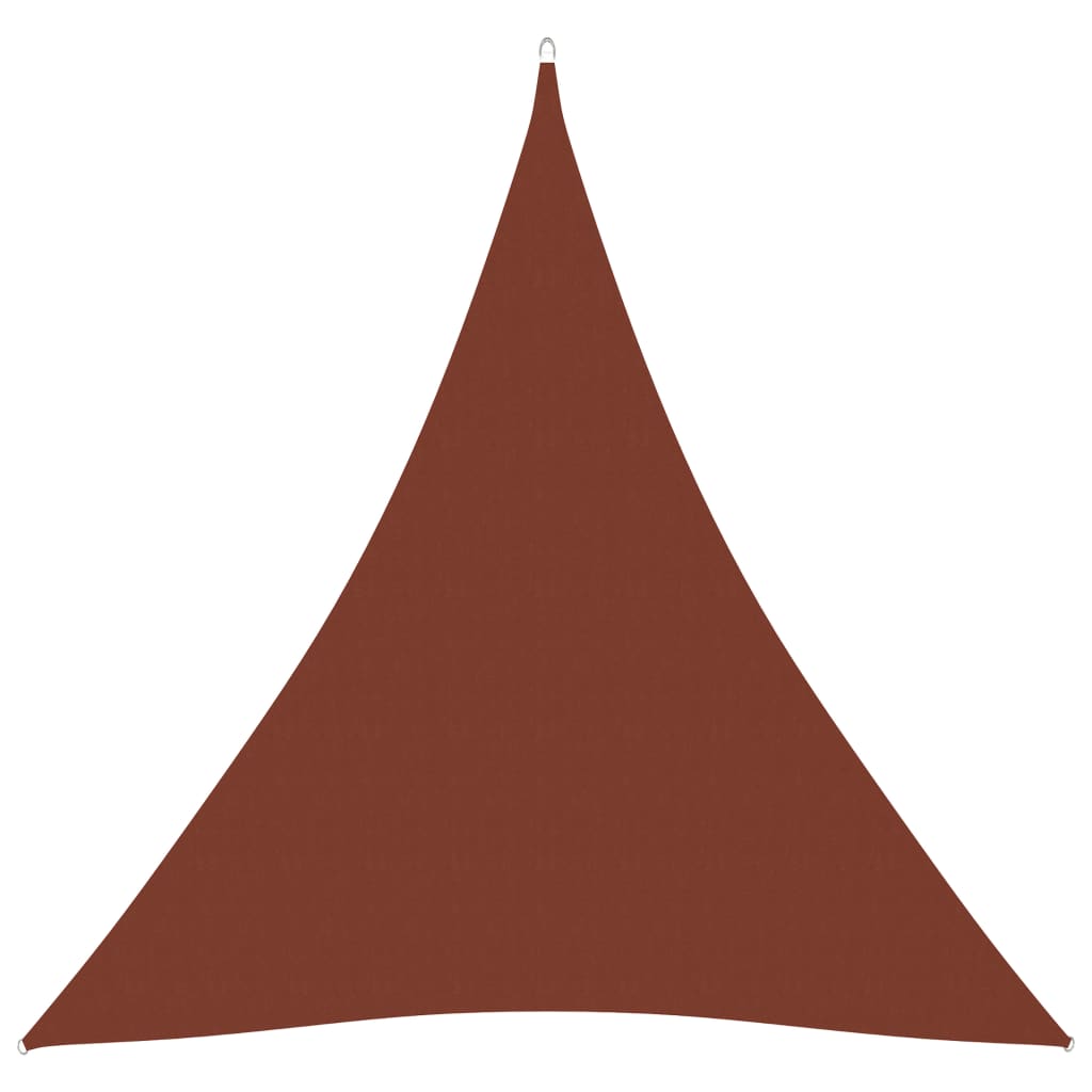Sonnensegel Oxford-Gewebe Dreieckig 4,5x4,5x4,5m Terrakotta-Rot
