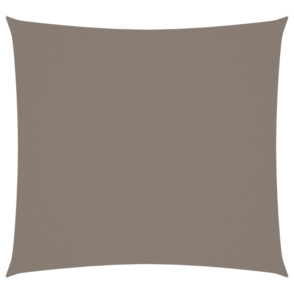 Sonnensegel Oxford-Gewebe Quadratisch 3x3 m Taupe