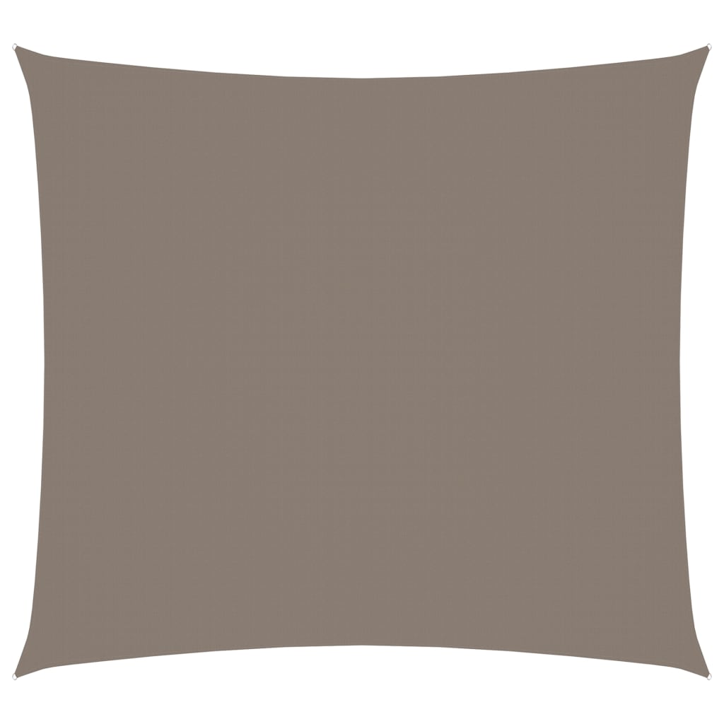Sonnensegel Oxford-Gewebe Rechteckig 2,5x3 m Taupe
