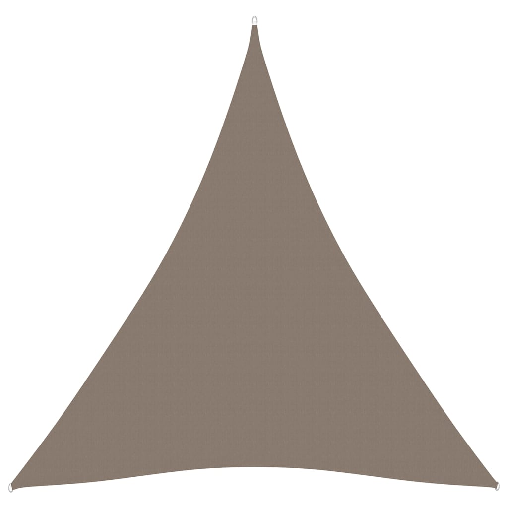 Sonnensegel Oxford-Gewebe Dreieckig 3,6x3,6x3,6 m Taupe
