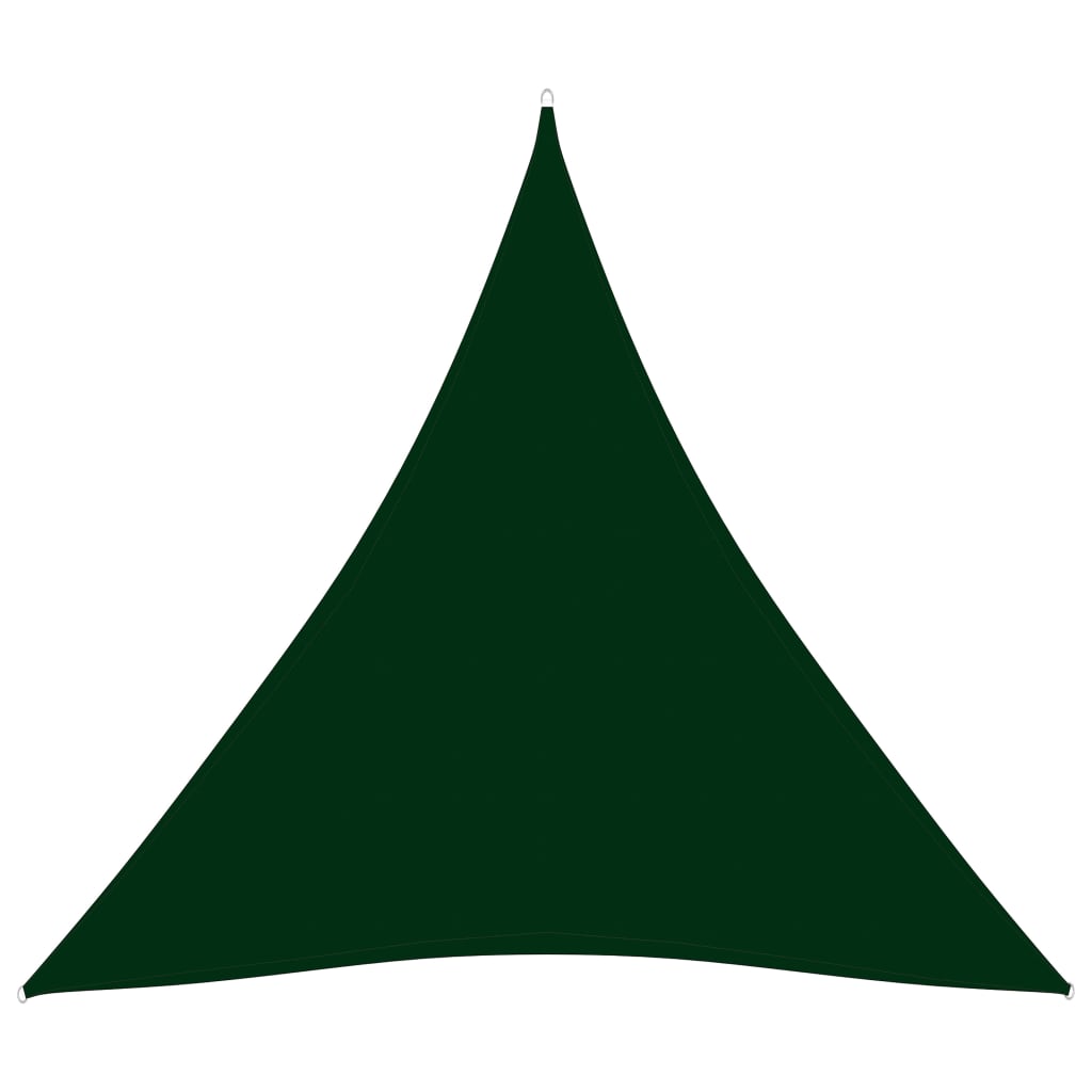 Sonnensegel Oxford-Gewebe Dreieckig 3,6x3,6x3,6 m Dunkelgrün