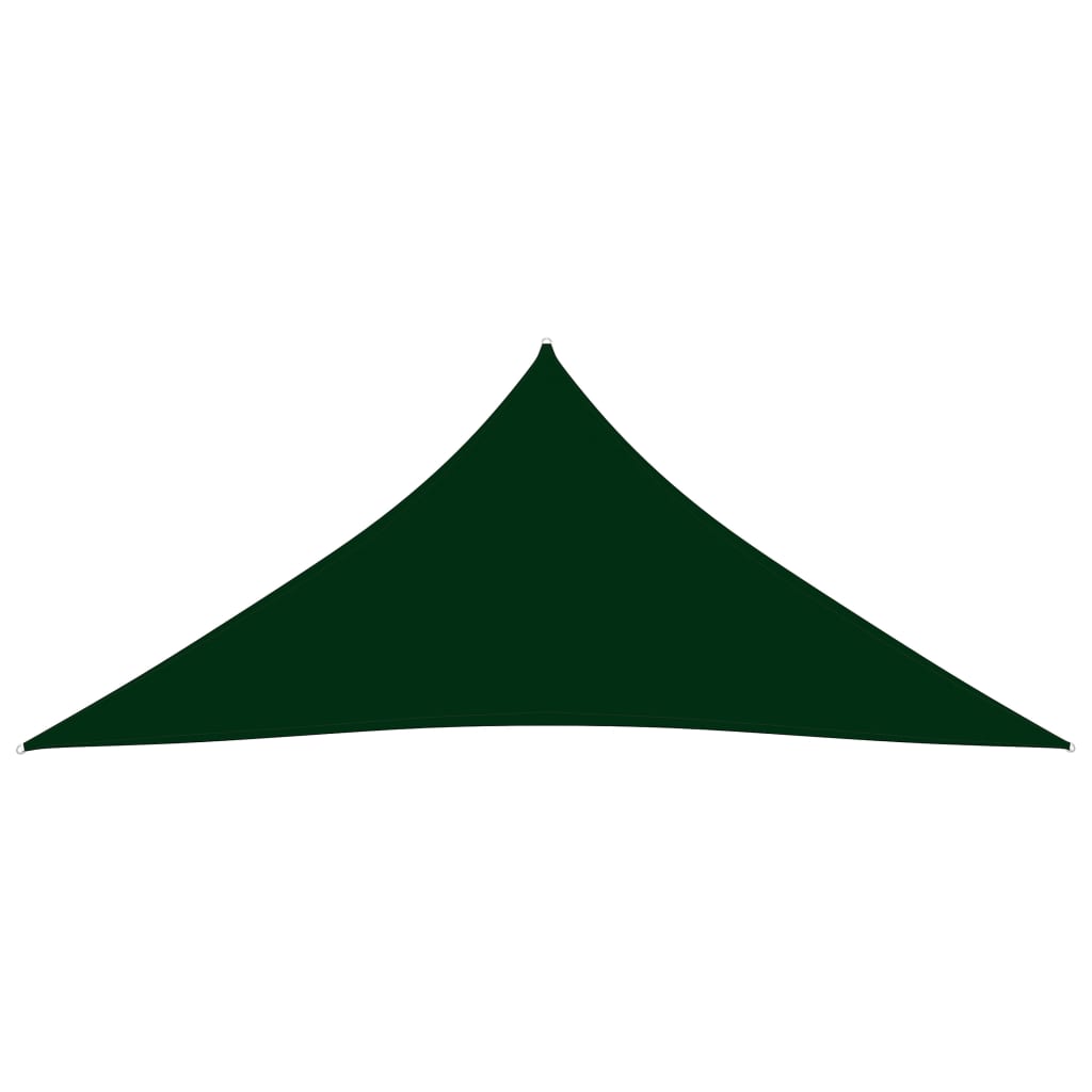 Sonnensegel Oxford-Gewebe Dreieckig 3,6x3,6x3,6 m Dunkelgrün