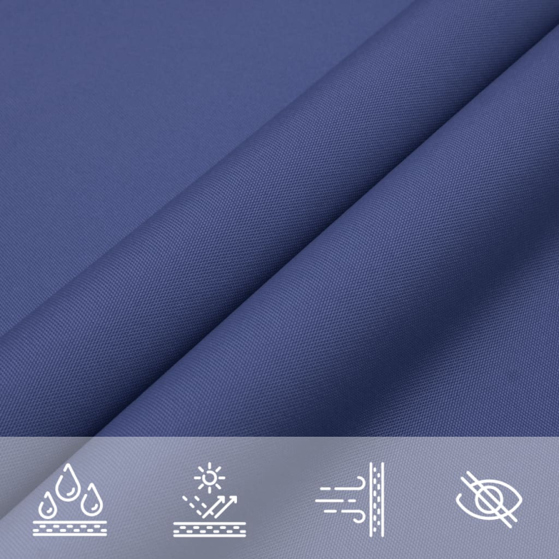 Sonnensegel Oxford-Gewebe Rechteckig 2x3,5 m Blau