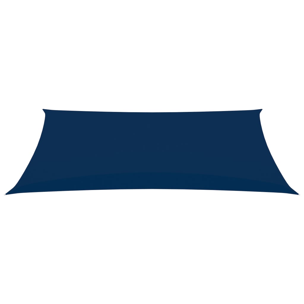 Sonnensegel Oxford-Gewebe Rechteckig 2x5 m Blau