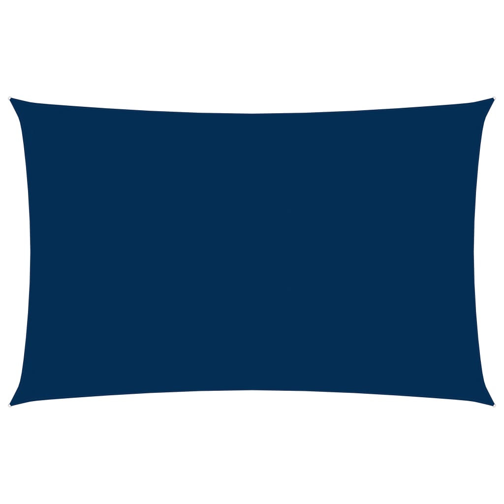 Sonnensegel Oxford-Gewebe Rechteckig 2,5x5 m Blau