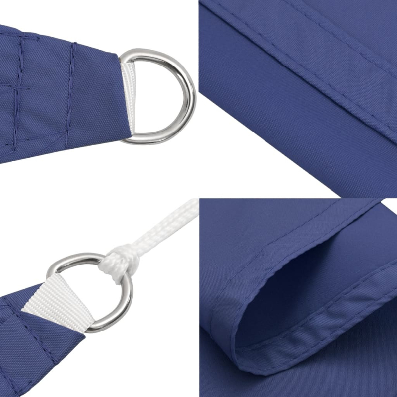 Sonnensegel Oxford-Gewebe Rechteckig 3x6 m Blau