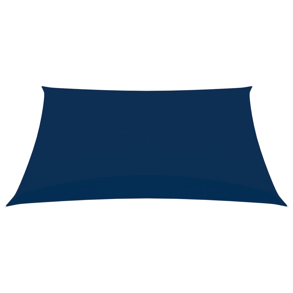Sonnensegel Oxford-Gewebe Rechteckig 3,5x4,5 m Blau