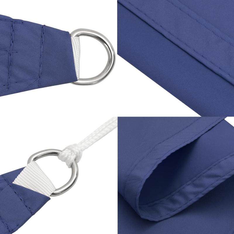 Sonnensegel Oxford-Gewebe Rechteckig 3,5x4,5 m Blau