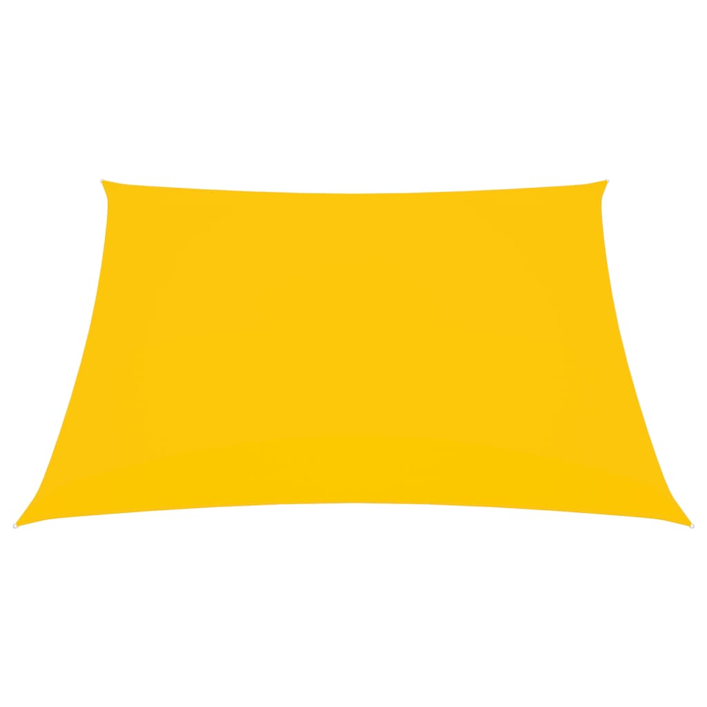 Sonnensegel Oxford-Gewebe Quadratisch 4x4 m Gelb