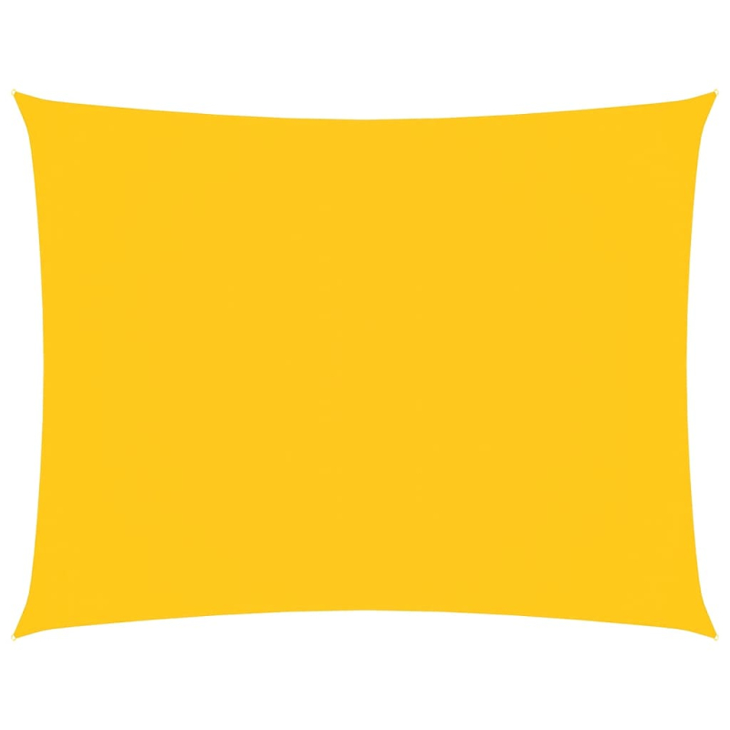 Sonnensegel Oxford-Gewebe Rechteckig 2,5x4 m Gelb
