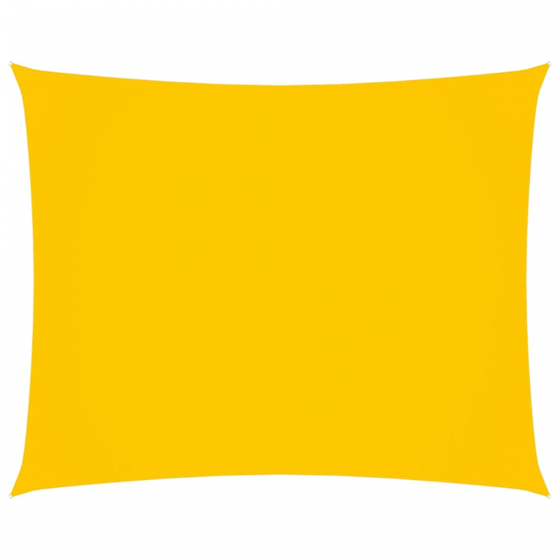 Sonnensegel Oxford-Gewebe Rechteckig 4x5 m Gelb