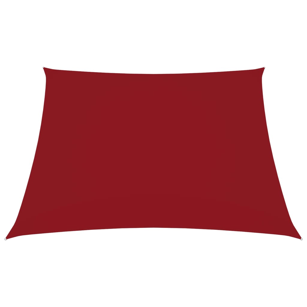 Sonnensegel Oxford-Gewebe Quadratisch 2,5x2,5 m Rot