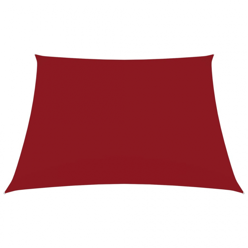 Sonnensegel Oxford-Gewebe Quadratisch 4x4 m Rot