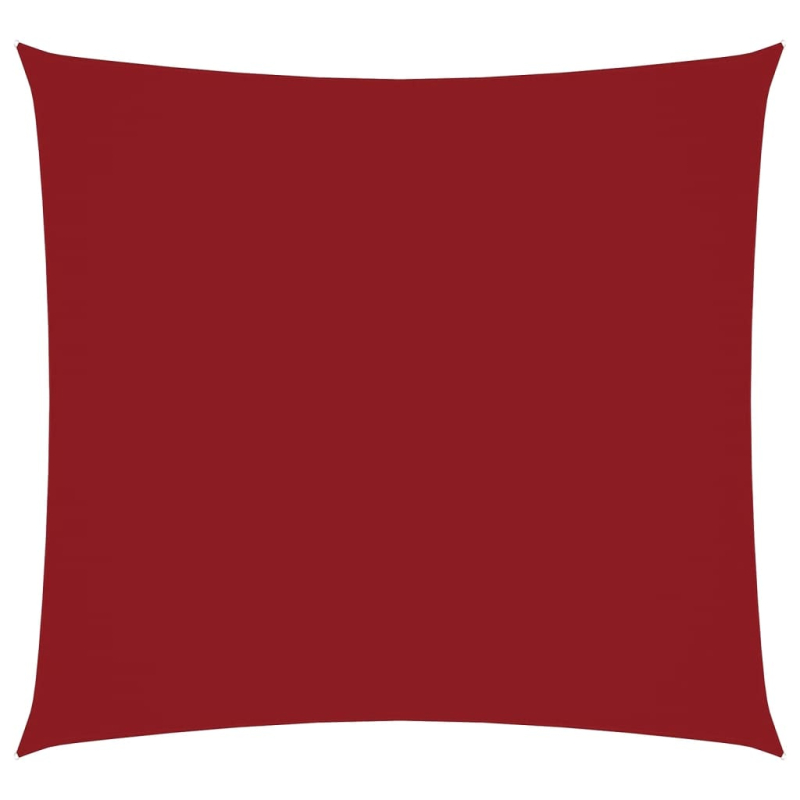 Sonnensegel Oxford-Gewebe Quadratisch 7x7 m Rot