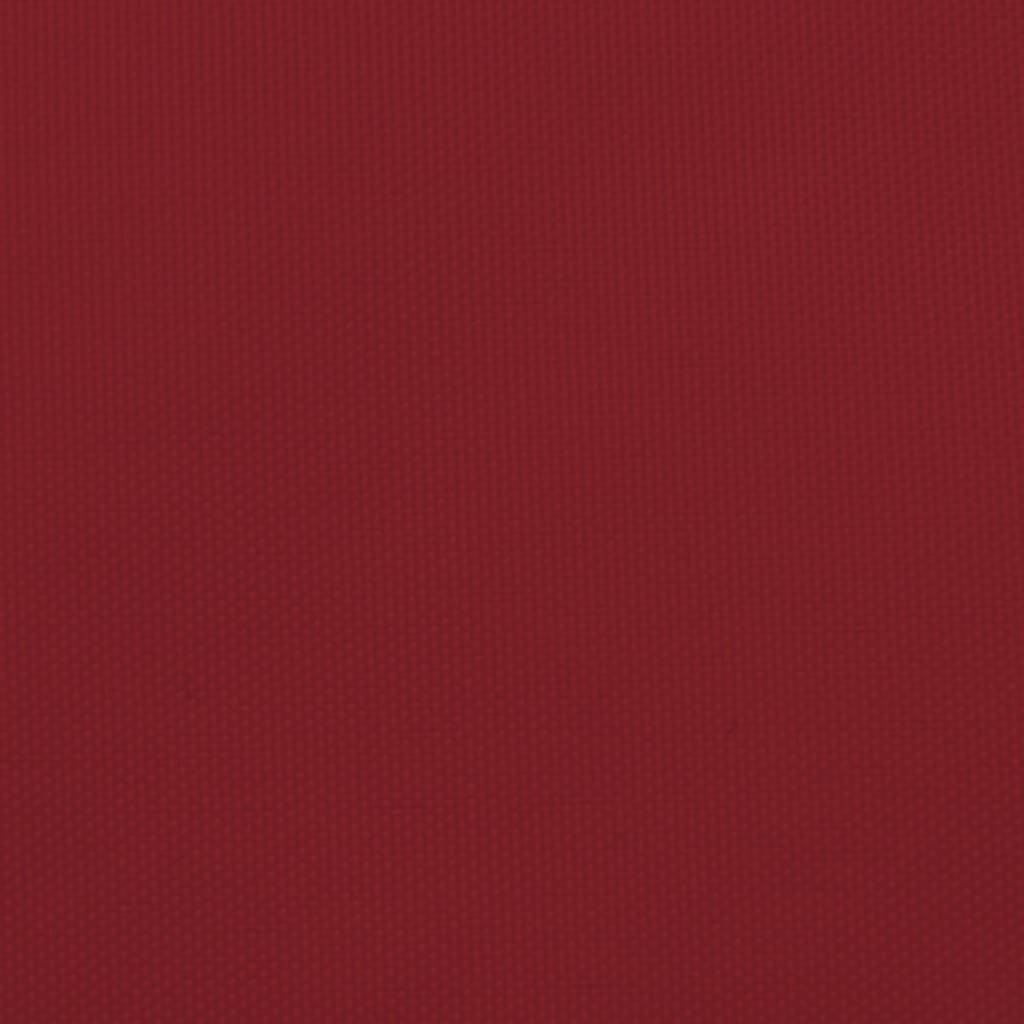 Sonnensegel Oxford-Gewebe Rechteckig 2x5 m Rot