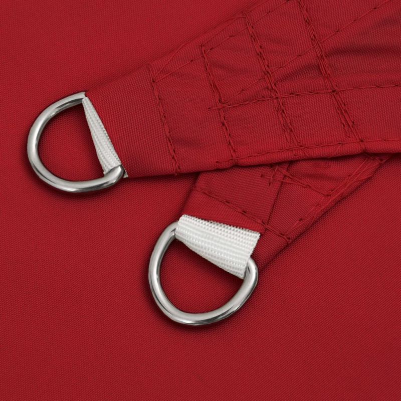 Sonnensegel Oxford-Gewebe Rechteckig 2x5 m Rot