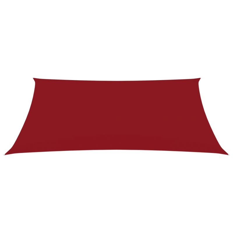Sonnensegel Oxford-Gewebe Rechteckig 2,5x3,5 m Rot
