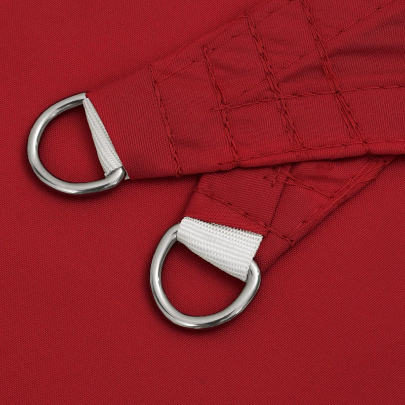 Sonnensegel Oxford-Gewebe Rechteckig 6x8 m Rot
