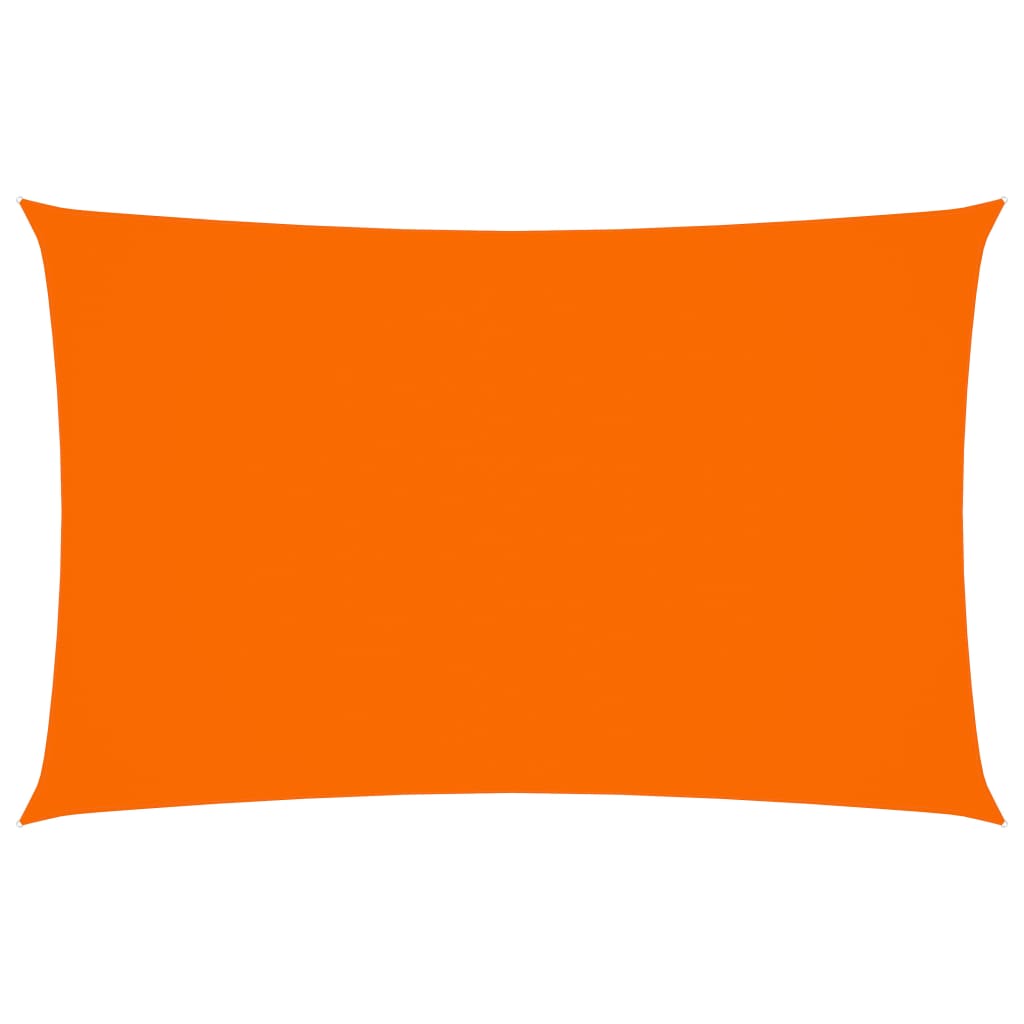 Sonnensegel Oxford-Gewebe Rechteckig 4x7 m Orange
