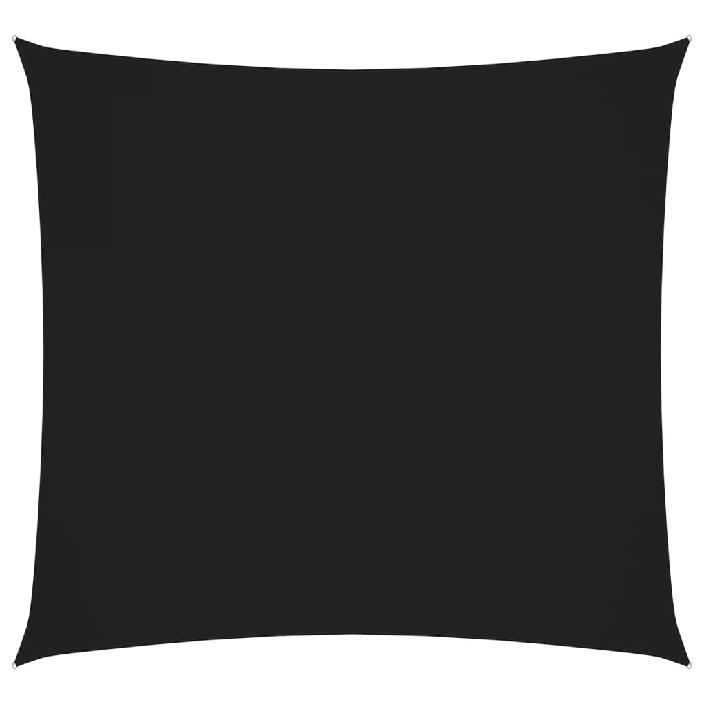Sonnensegel Oxford-Gewebe Quadratisch 7x7 m Schwarz