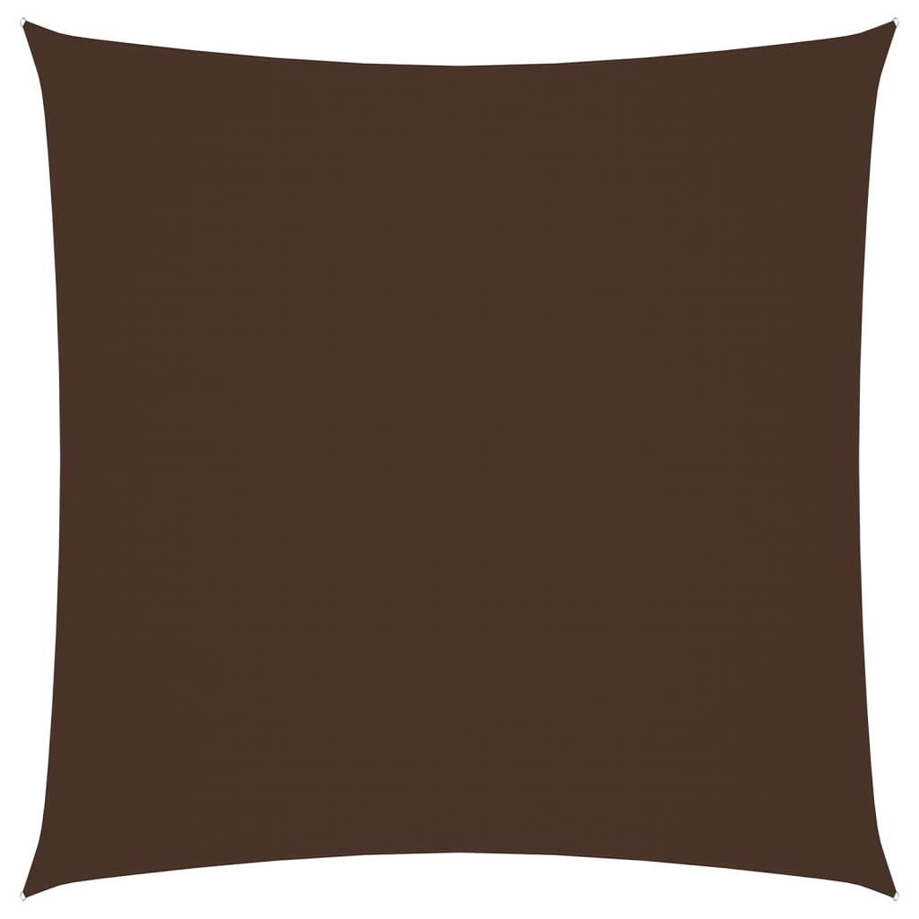 Sonnensegel Oxford-Gewebe Quadratisch 3x3 m Braun