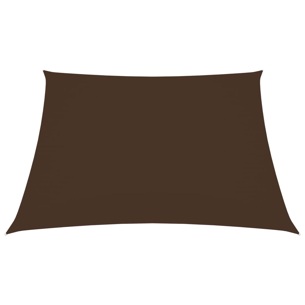 Sonnensegel Oxford-Gewebe Quadratisch 7x7 m Braun