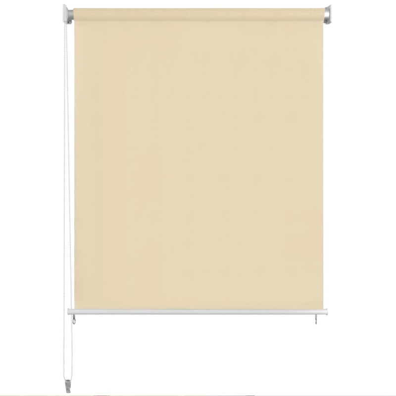Außenrollo Creme 80x230 cm HDPE