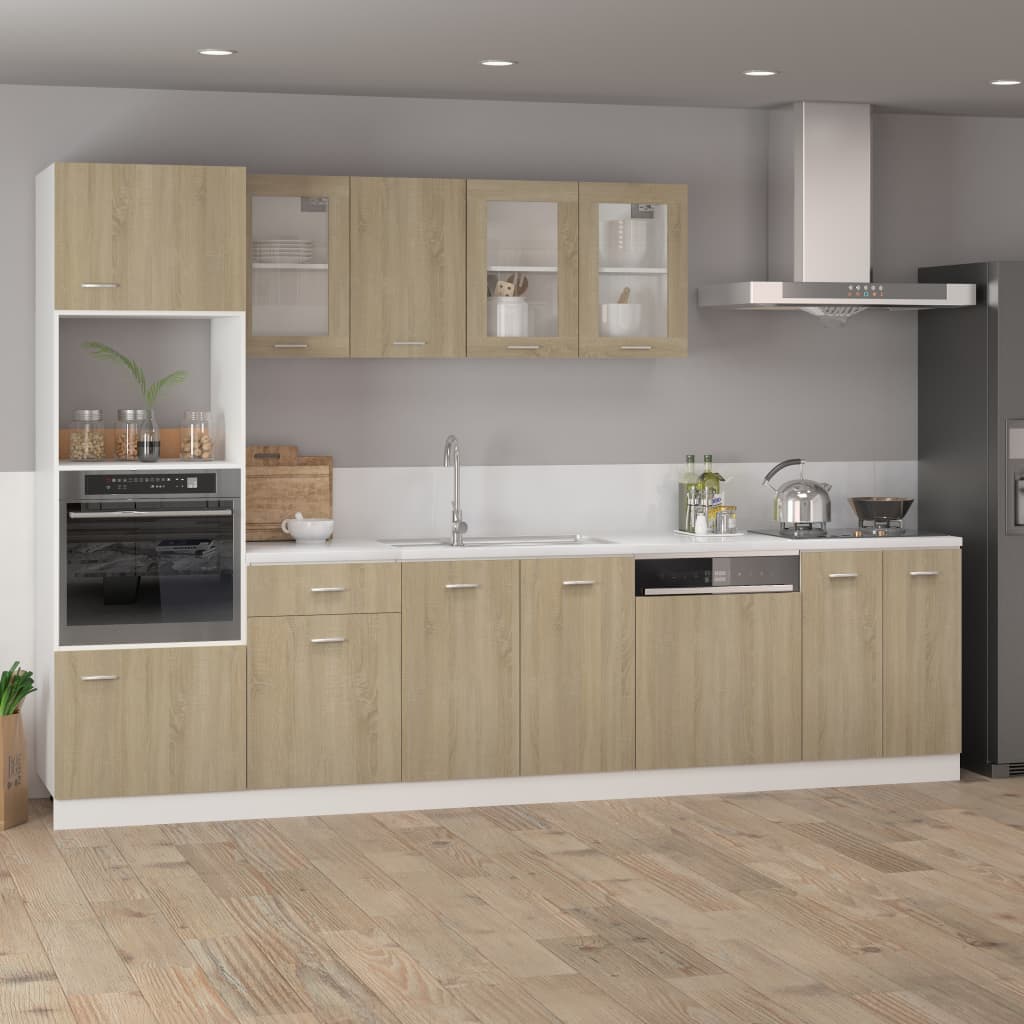 Unterschrank Lyon Sonoma-Eiche 60x46x81,5 cm Holzwerkstoff