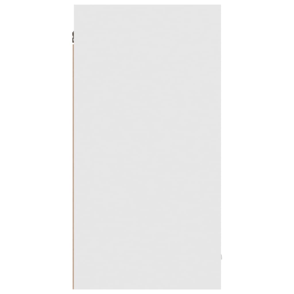 Hängeschrank Lyon Weiß 80x31x60 cm Holzwerkstoff