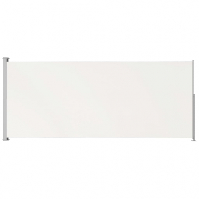 Seitenmarkise Ausziehbar 220x500 cm Creme