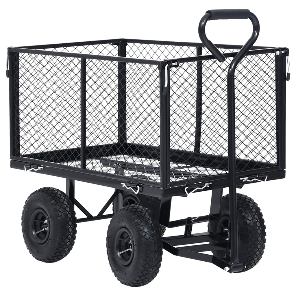 Gartenwagen Schwarz 350 kg