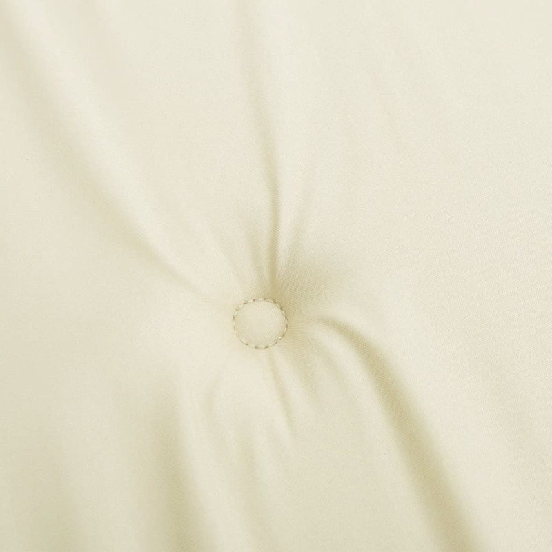 Gartenstuhl-Kissen 4 Stk. Creme 50x50x3 cm Oxford-Gewebe
