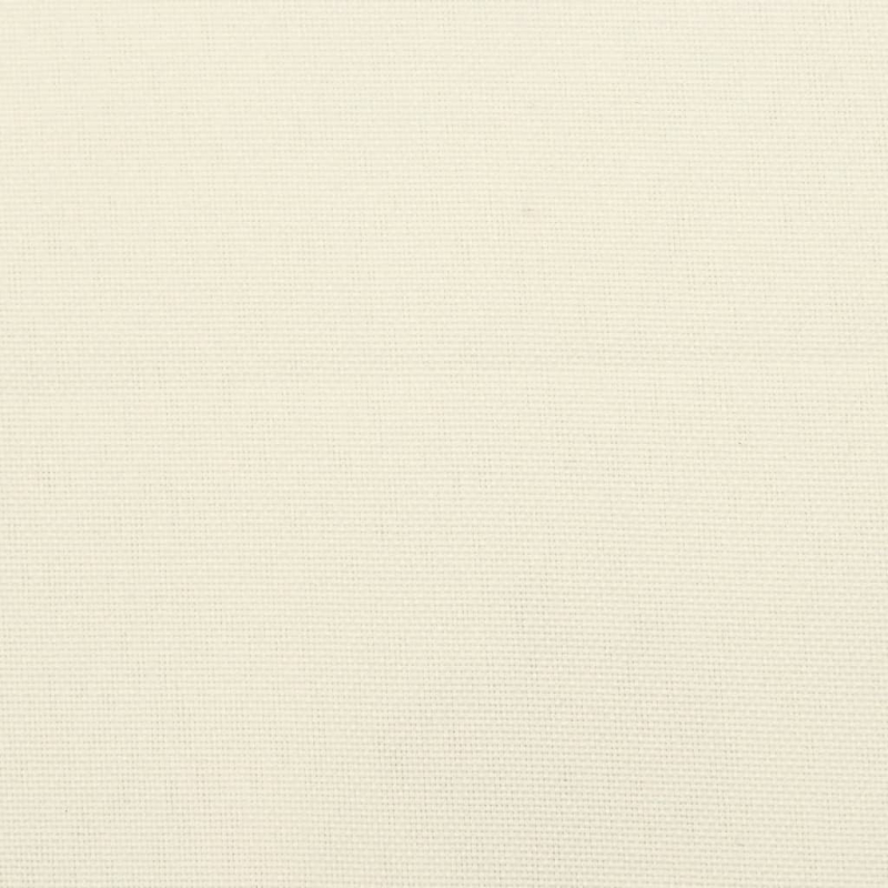 Gartenstuhlauflagen für Hochlehner 6Stk. Creme 120x50x3cm Stoff