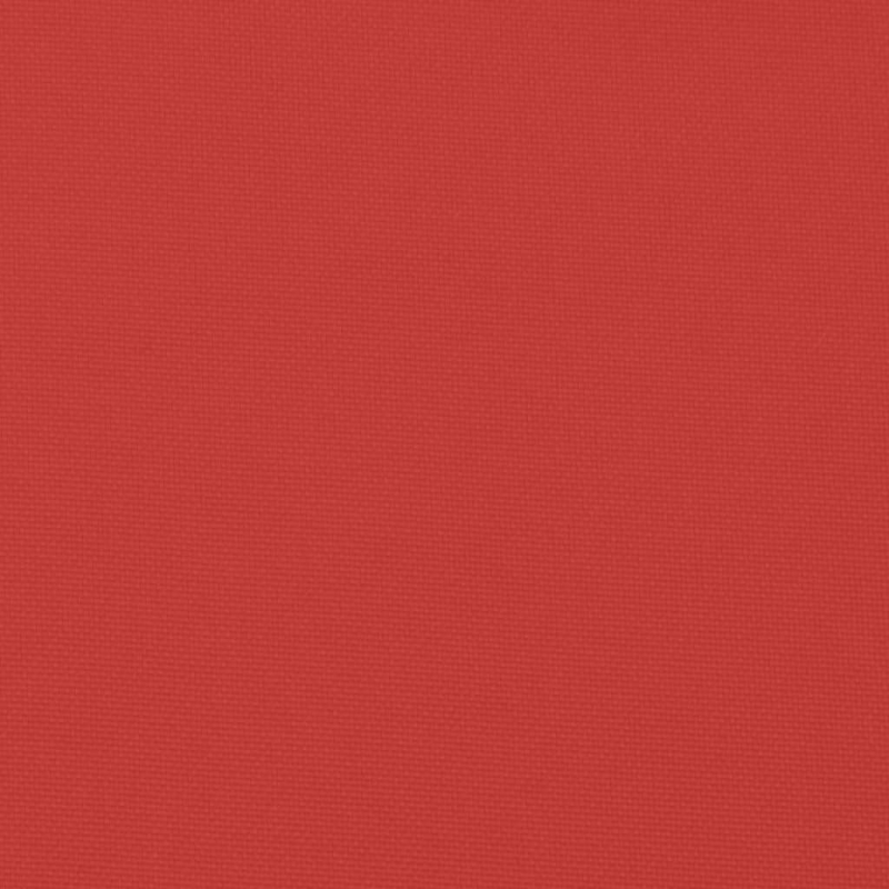 Gartenstuhlauflagen für Hochlehner 6 Stk. Rot 120x50x3 cm Stoff