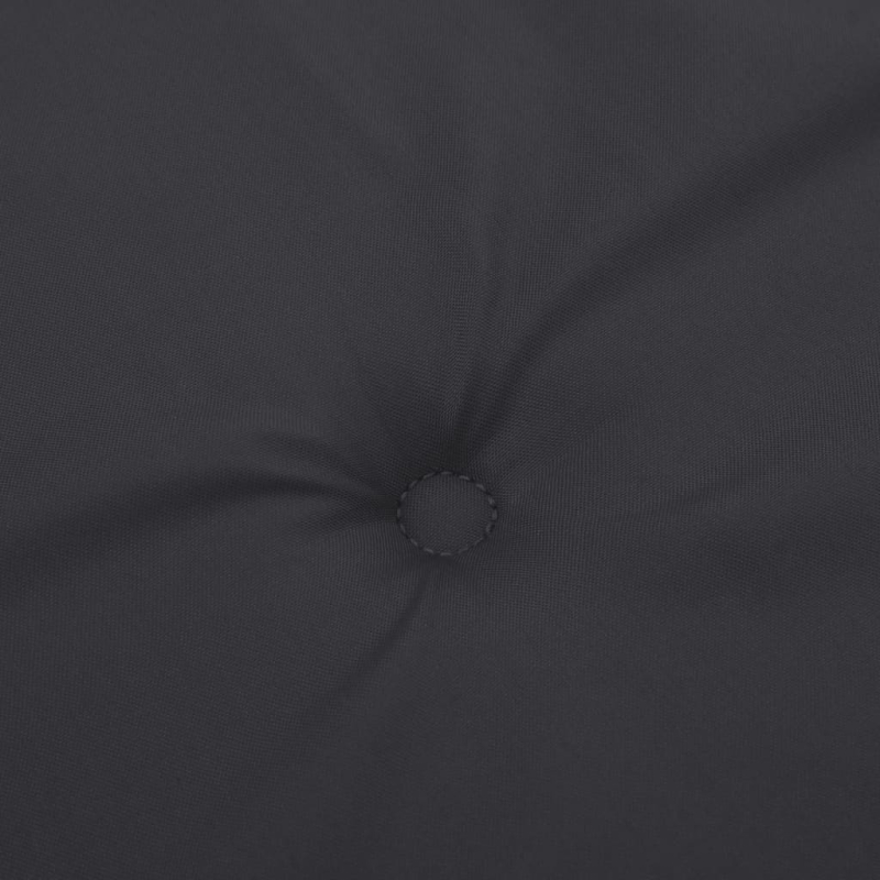 Gartenstuhlauflagen für Hochlehner 6 Stk. Schwarz 120x50x3 cm