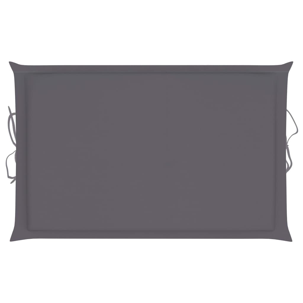 Sonnenliegen-Auflage Anthrazit 186x58x4 cm Oxford-Gewebe