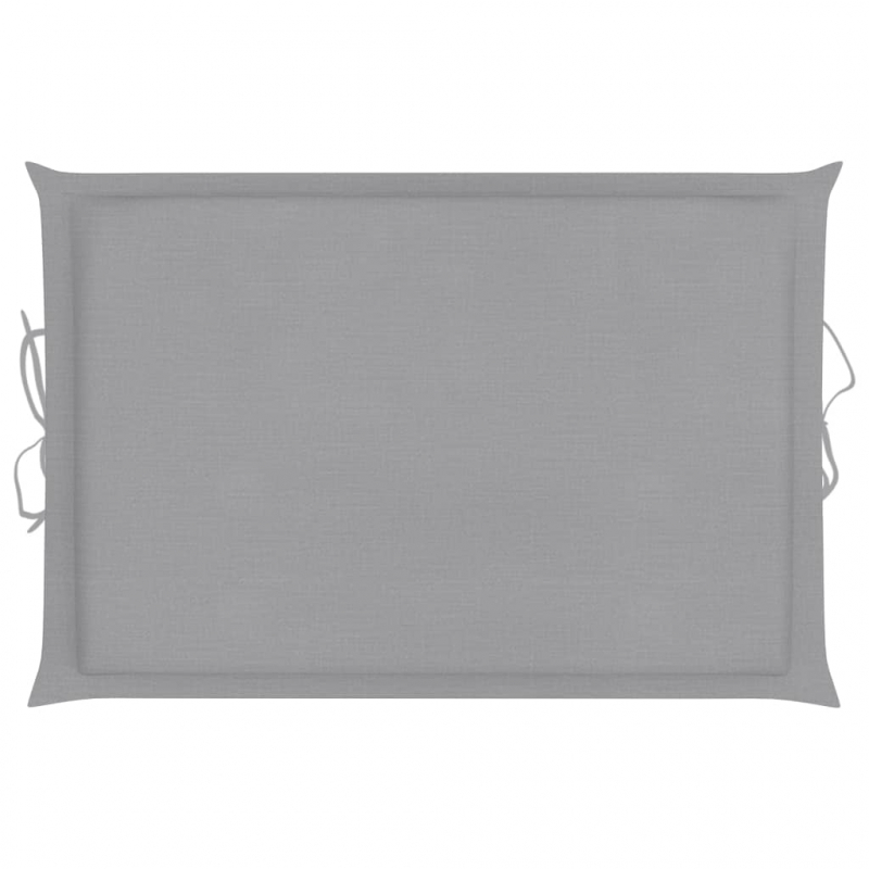 Sonnenliegen-Auflage Grau 186x58x4 cm Oxford-Gewebe