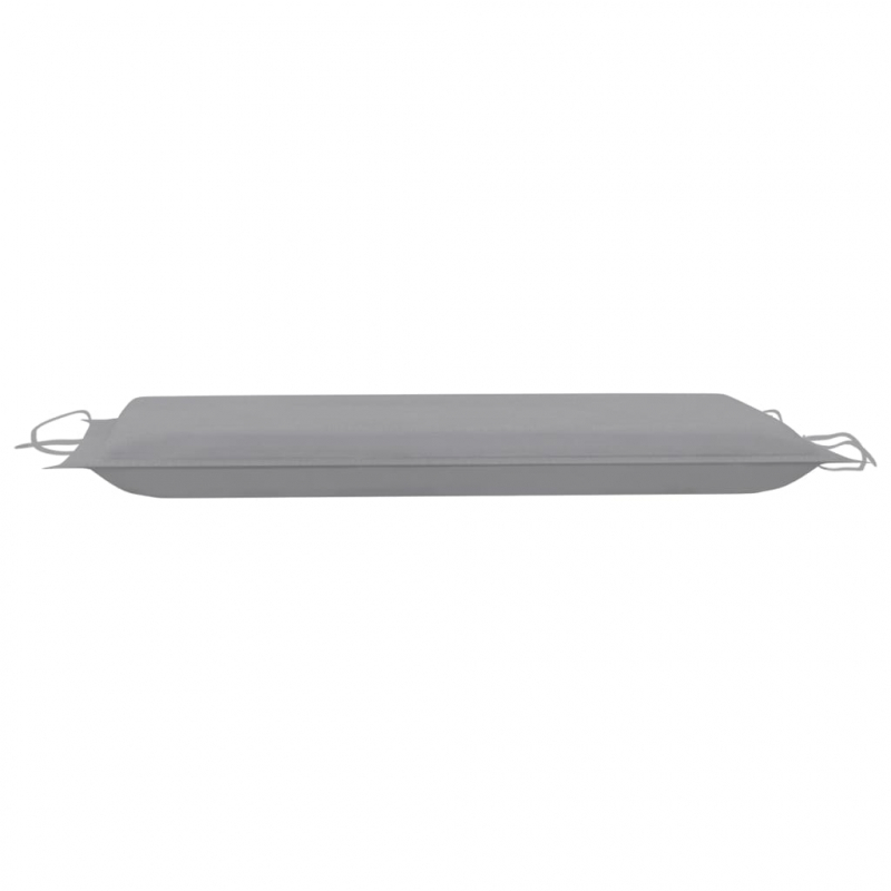 Sonnenliegen-Auflage Grau 186x58x4 cm Oxford-Gewebe