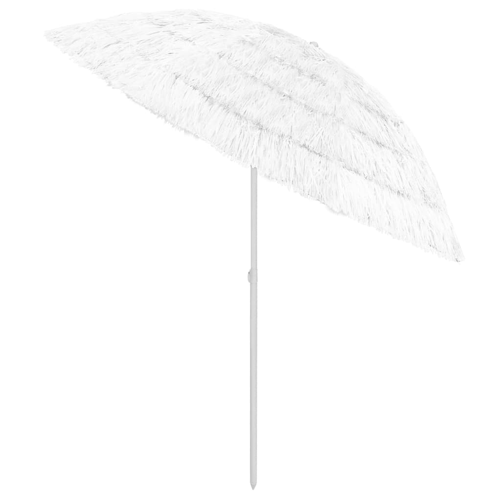 Hawaii Sonnenschirm Weiß 240 cm
