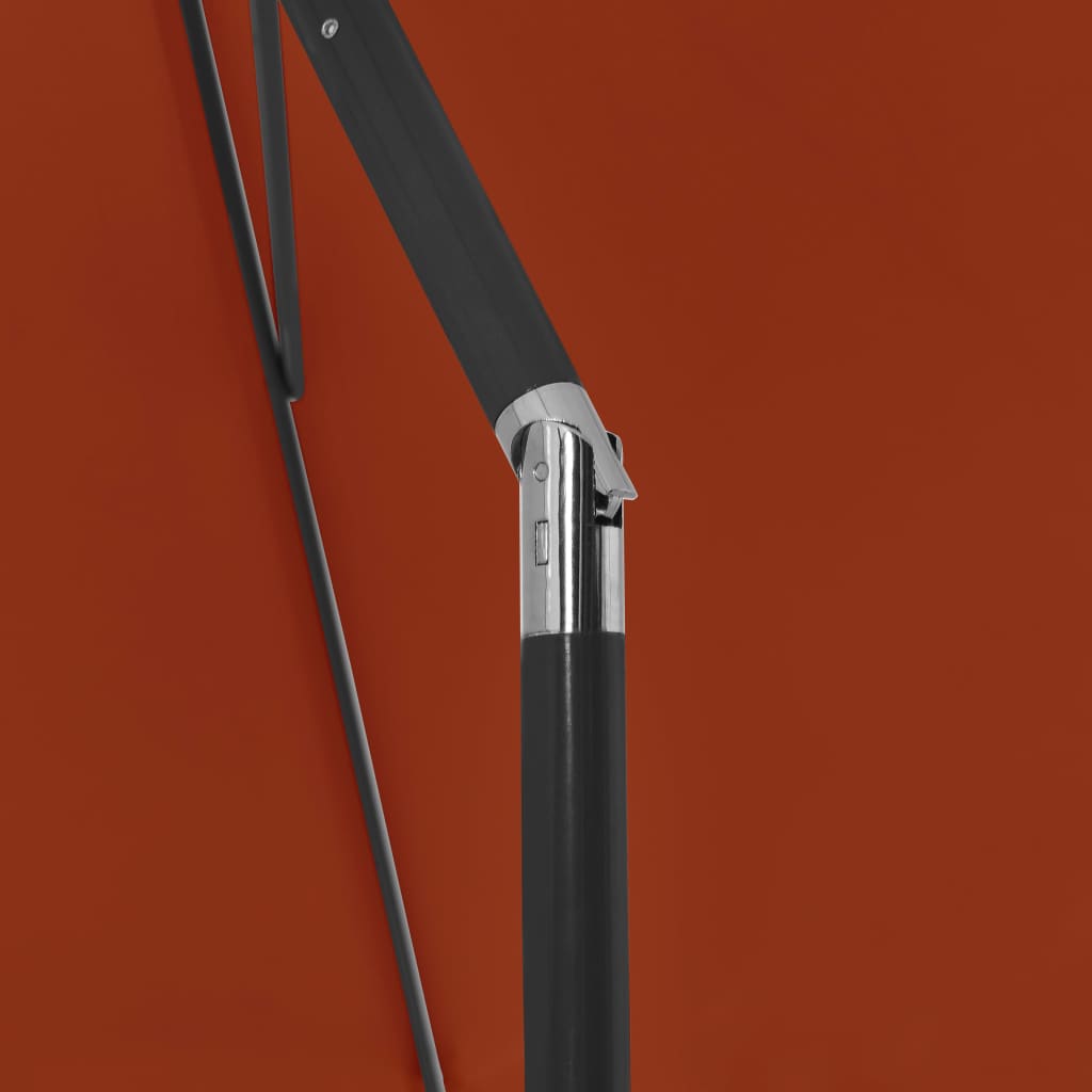 Strandschirm Terrakottarot 180x120 cm