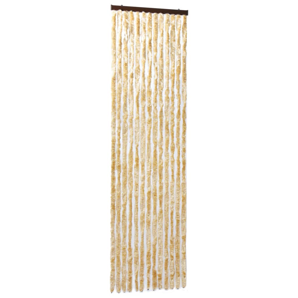 Insektenschutz-Vorhang Beige 56x200 cm Chenille