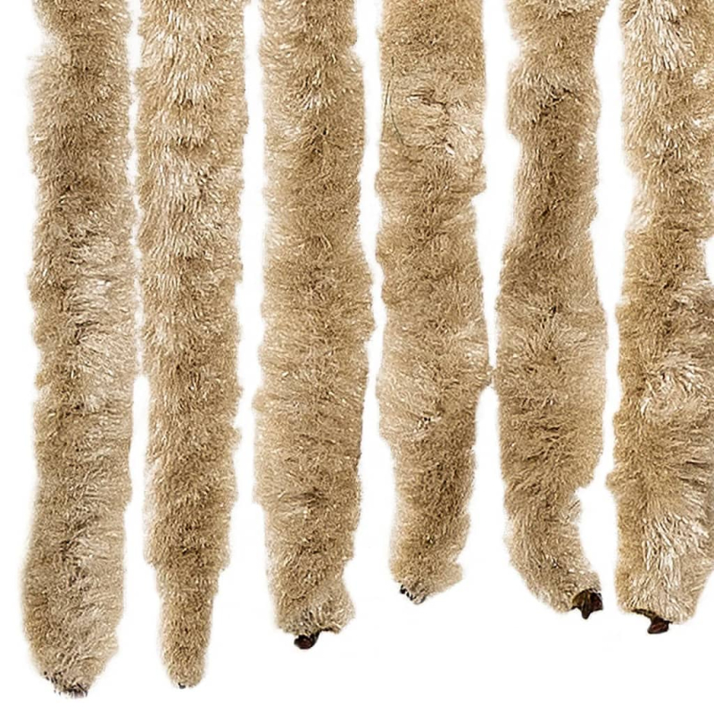 Insektenschutz-Vorhang Beige 90x200 cm Chenille