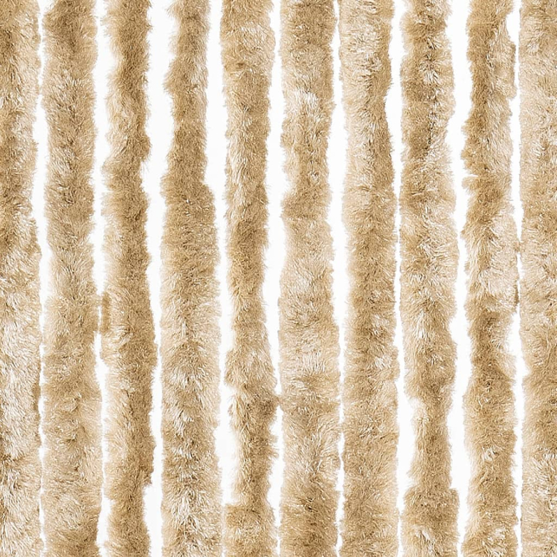 Insektenschutz-Vorhang Beige 90x200 cm Chenille