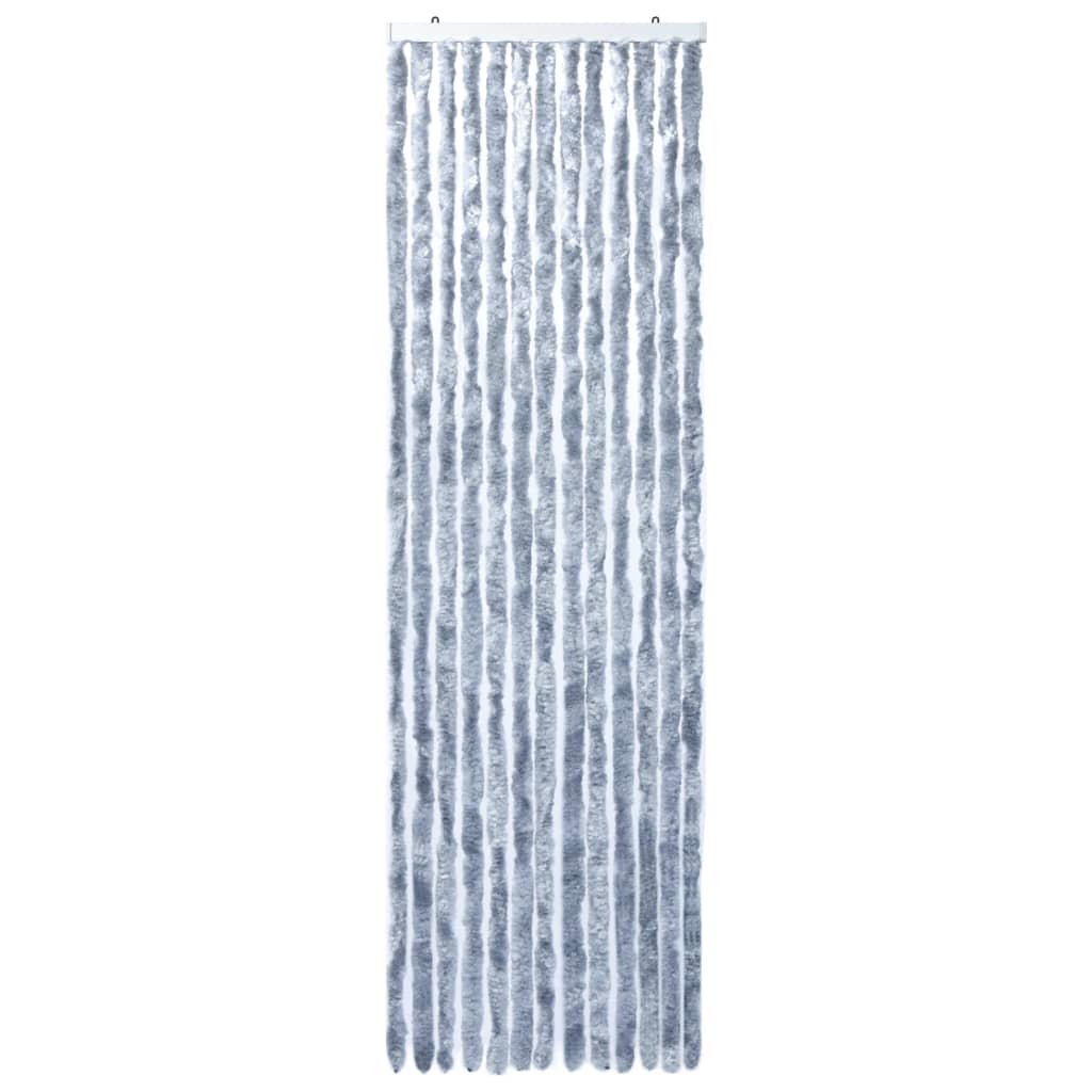 Insektenschutz-Vorhang Silbern 118x220 cm Chenille