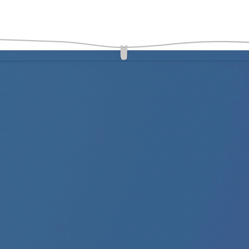 Senkrechtmarkise Blau 100x800 cm Oxford-Gewebe