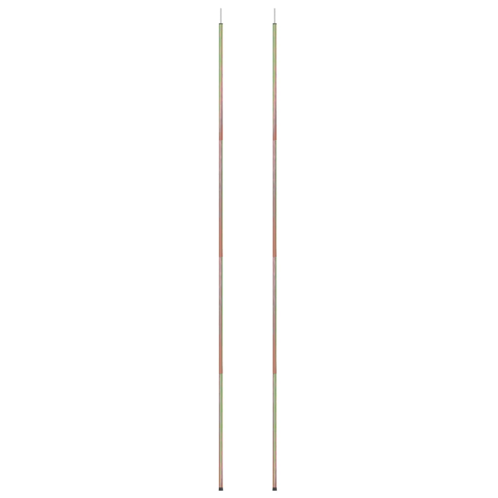 Sonnensegel Stangen 2 Stk. 200 cm Verzinkter Stahl