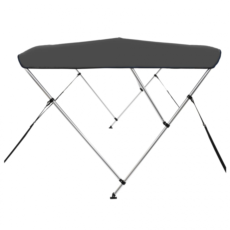 3-Bow Bimini Top Anthrazit 183x180x137 cm