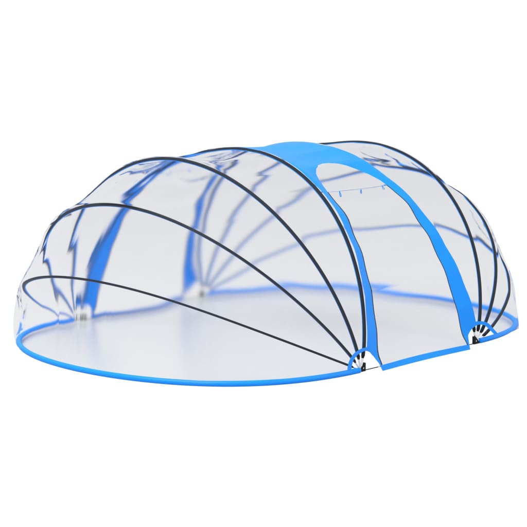 Pool-Kuppel Oval 530x410x210 cm
